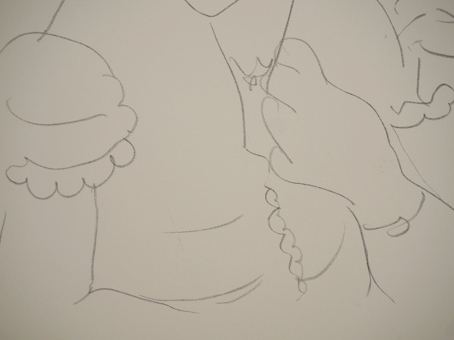 Henri MATISSE : Femme souriante - Lithographie signée
