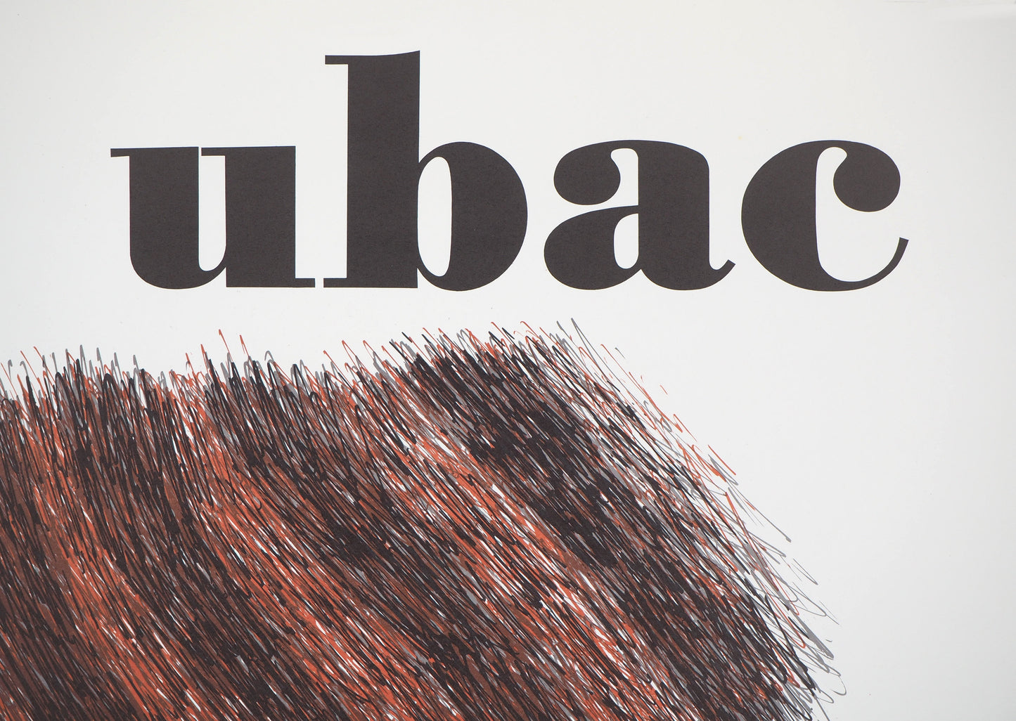 Raoul UBAC : Expo 1972 - Lithographie originale
