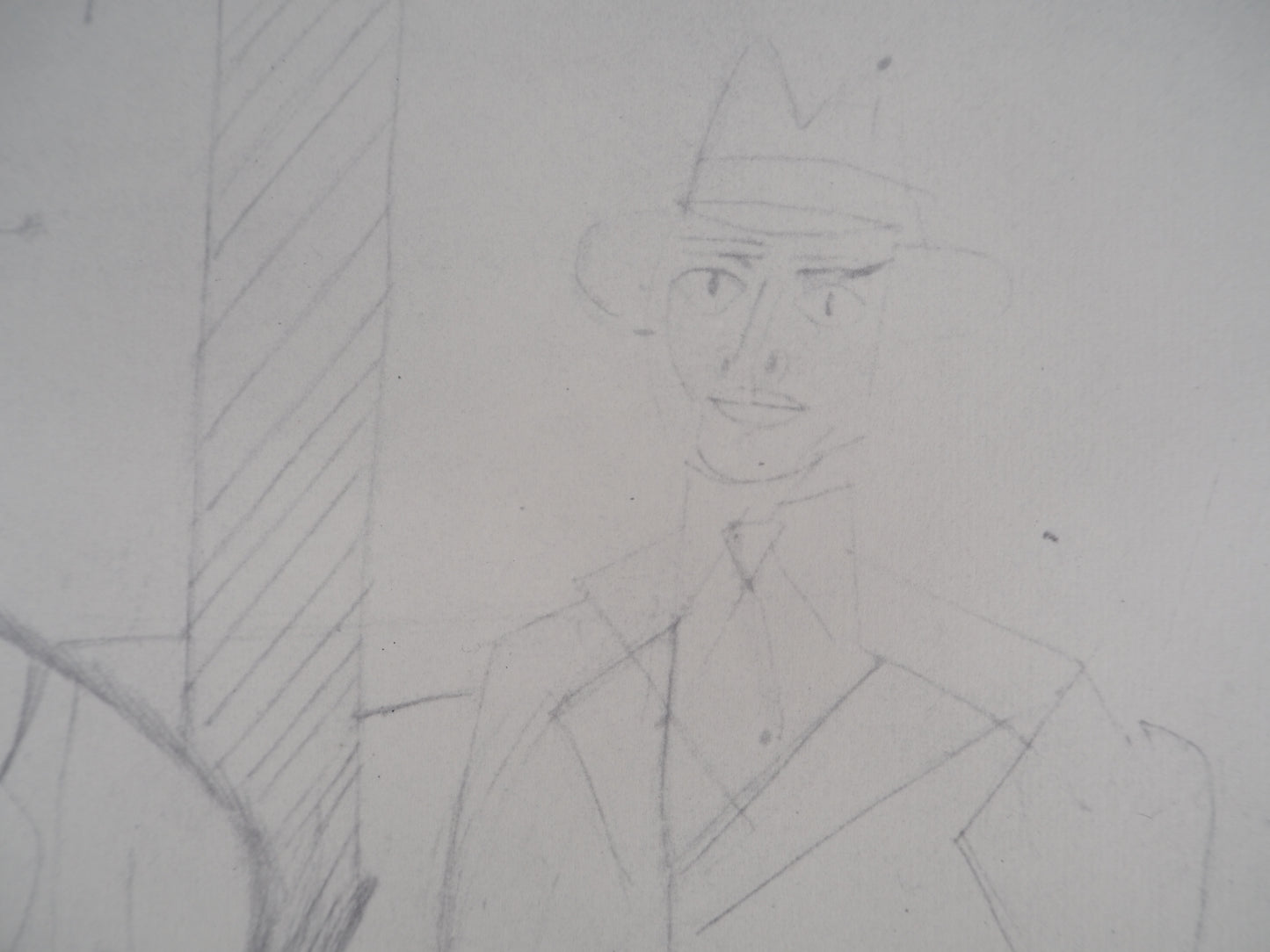 Willem DE KOONING : Homme au chapeau - Lithographie signée