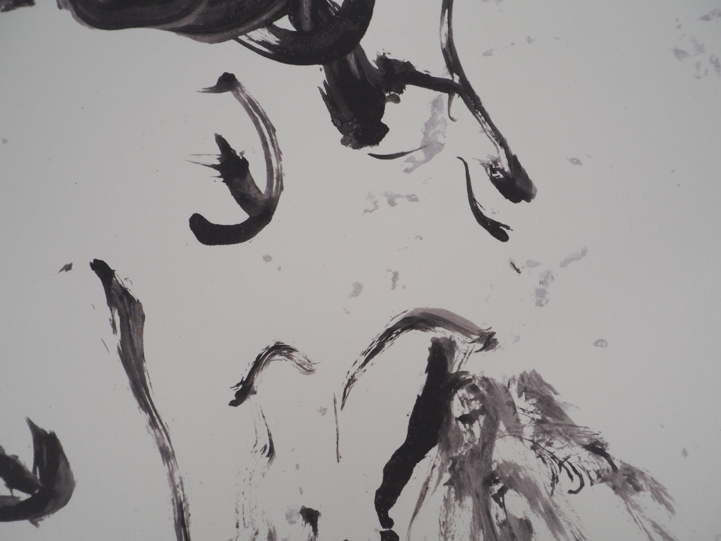 Willem DE KOONING : Paysage sauvage - Lithographie signée