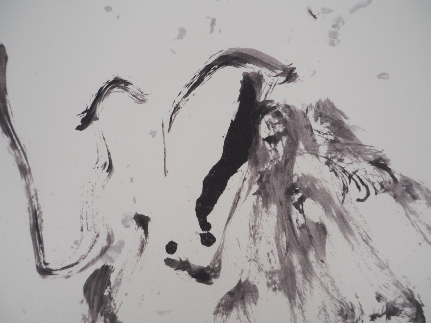 Willem DE KOONING : Paysage sauvage - Lithographie signée