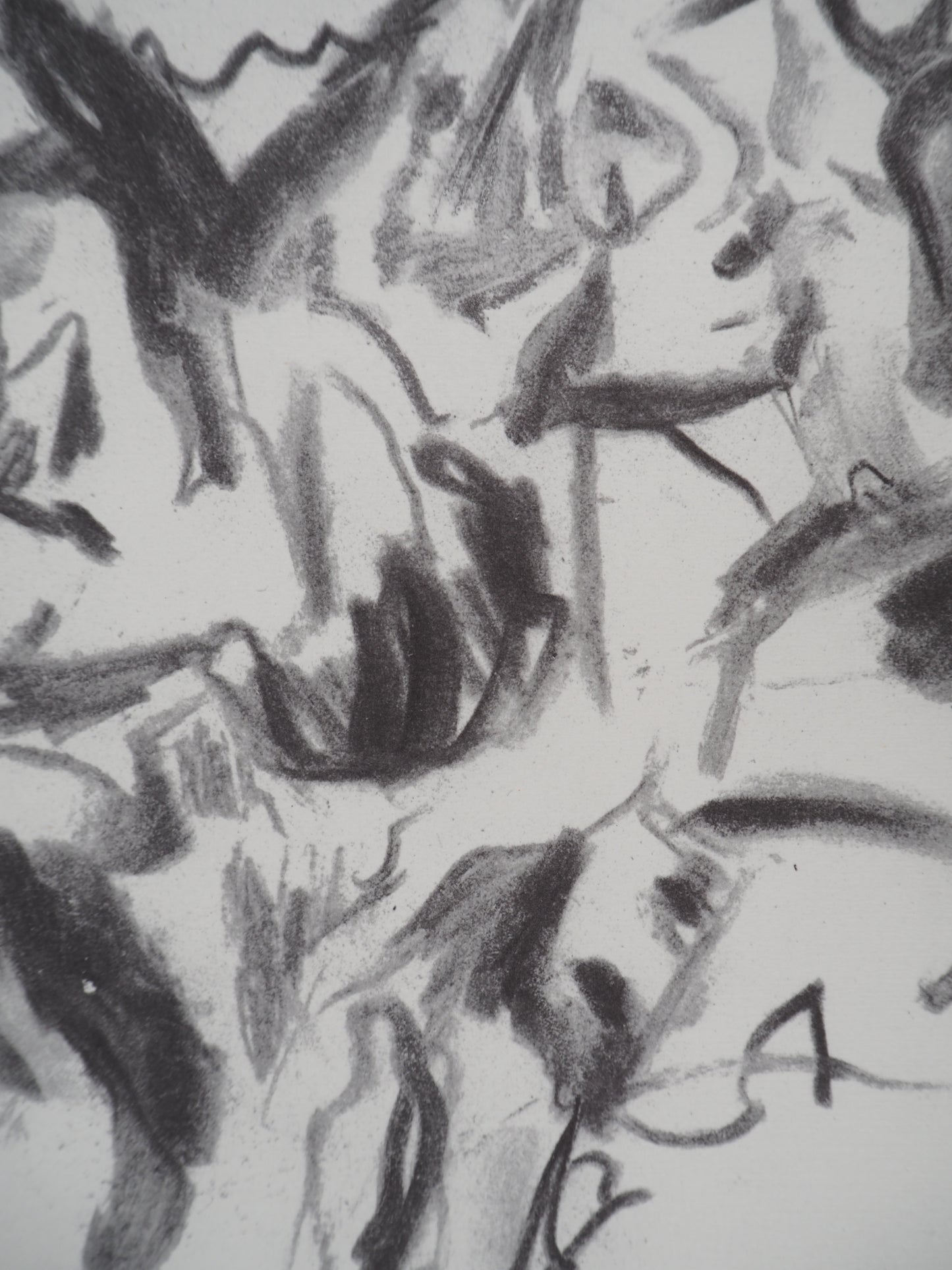 Willem DE KOONING : Atelier américain - Lithographie signée