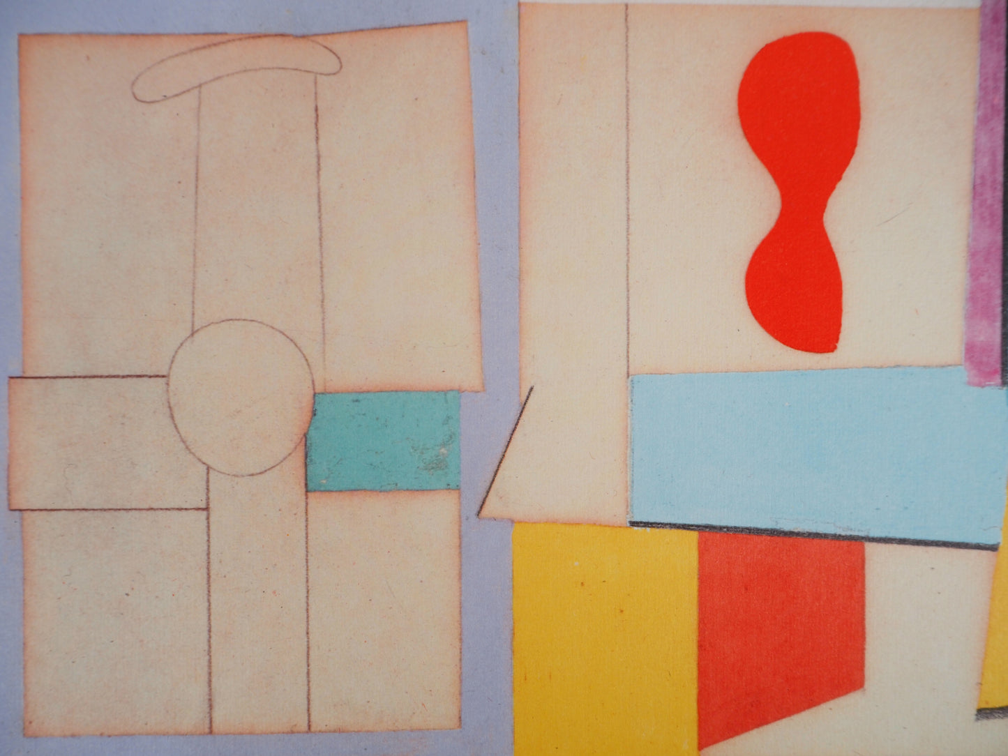 Willem DE KOONING : Intérieur abstrait - Lithographie signée