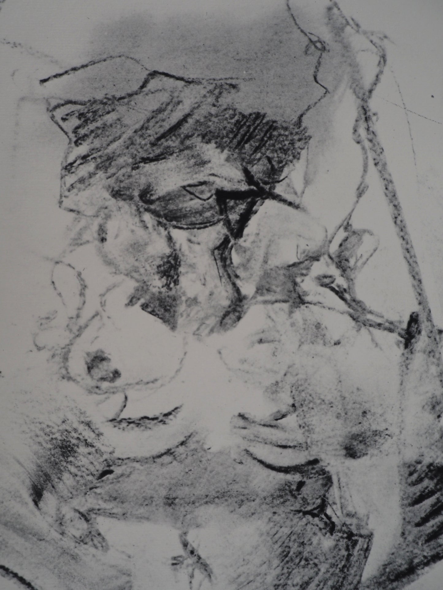 Willem DE KOONING : Femme à la barque - Lithographie signée