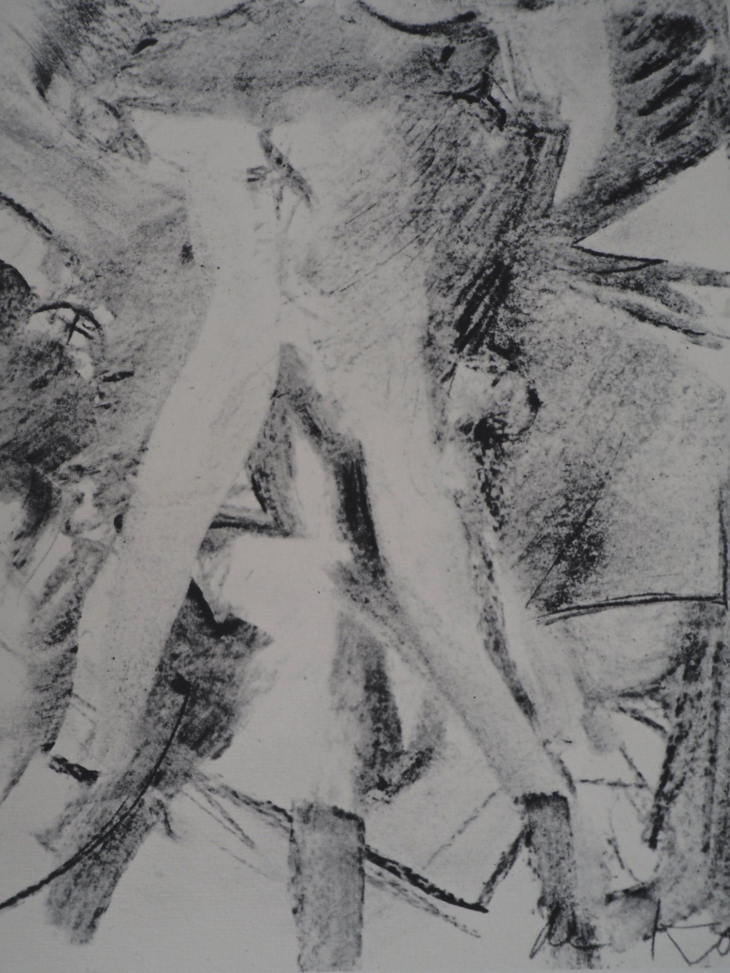 Willem DE KOONING : Femme à la barque - Lithographie signée