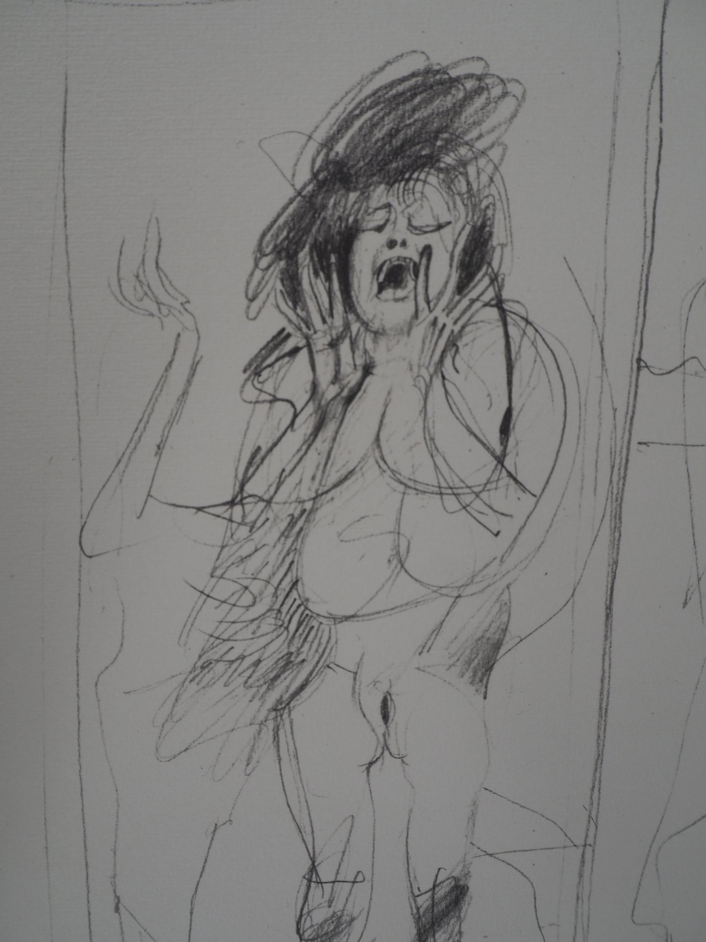 Willem DE KOONING : Cri de femme - Lithographie signée