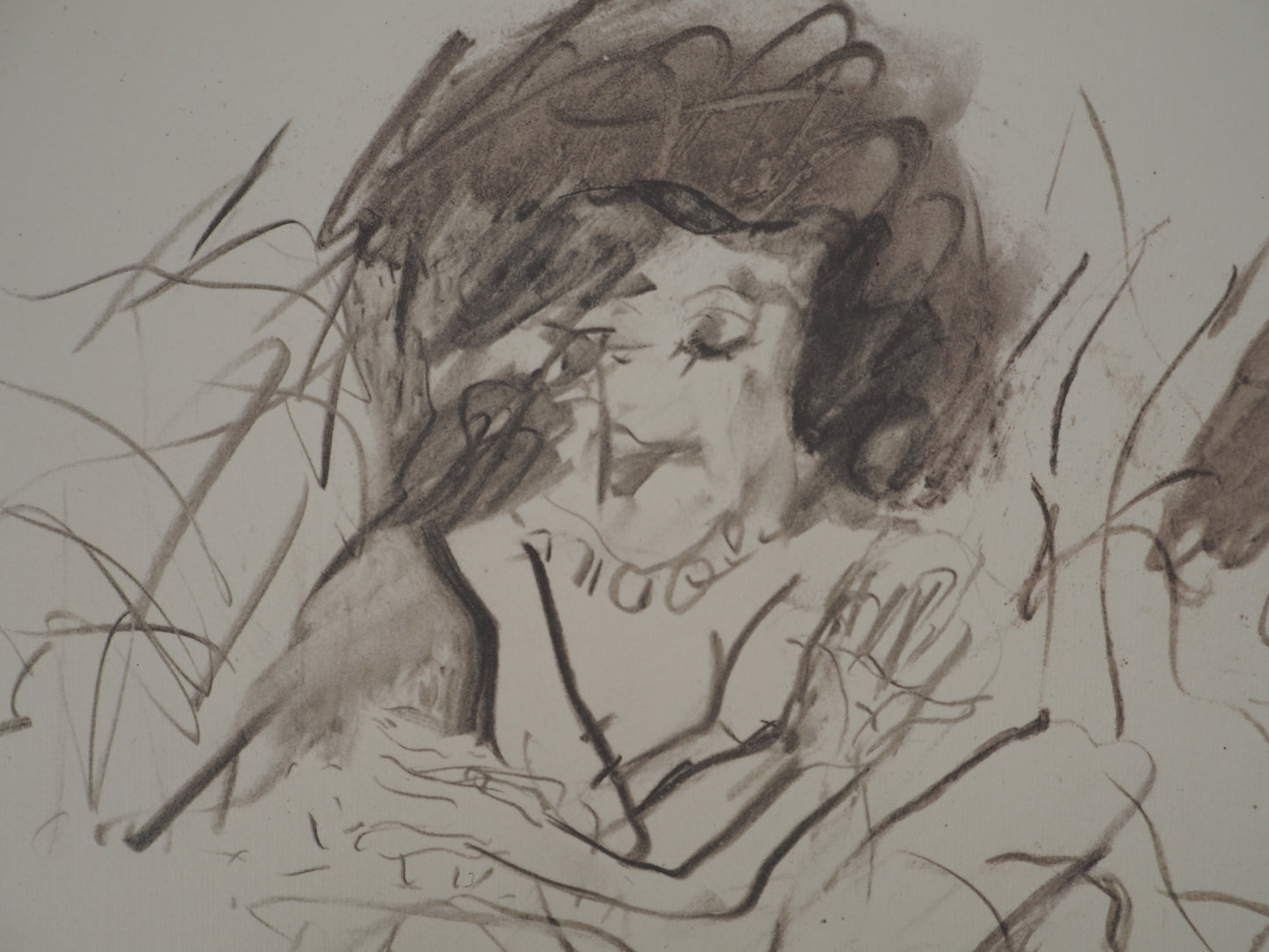 Willem DE KOONING : Deux nus dansants - Lithographie signée