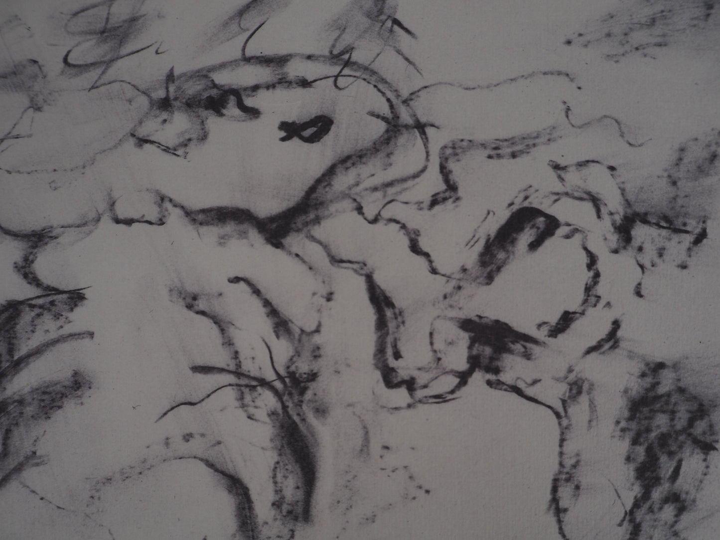 Willem DE KOONING : Cinq figures fauves - Lithographie signée