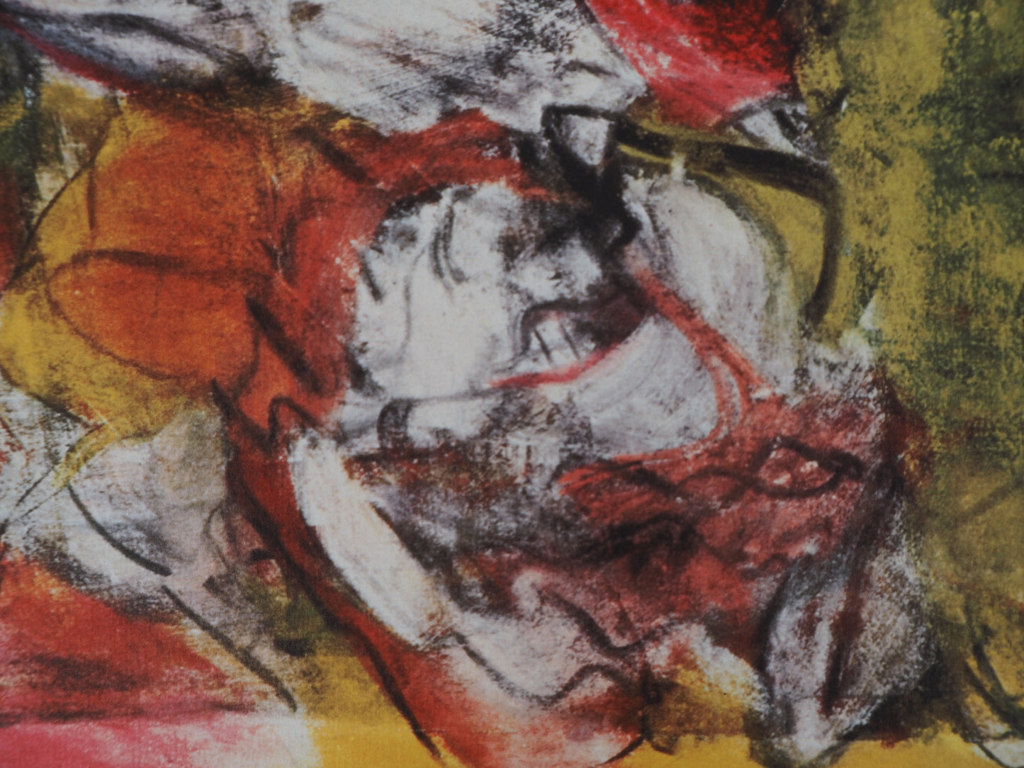 Willem DE KOONING : Figures dans le paysage - Lithographie signée