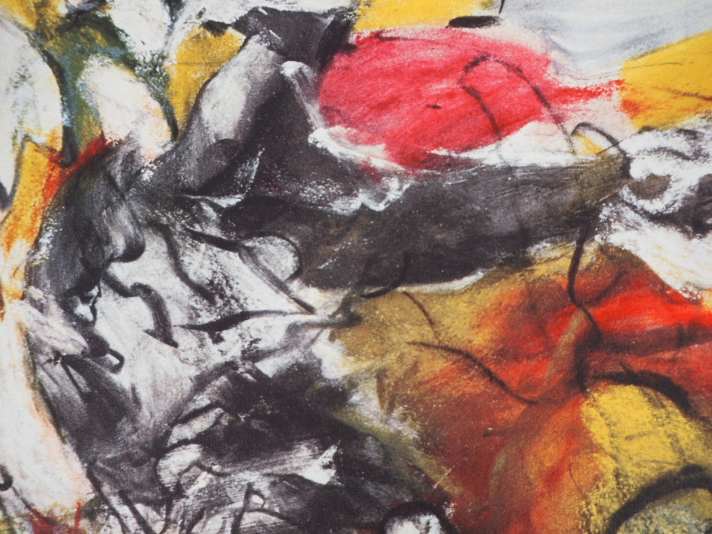 Willem DE KOONING : Figures dans le paysage - Lithographie signée