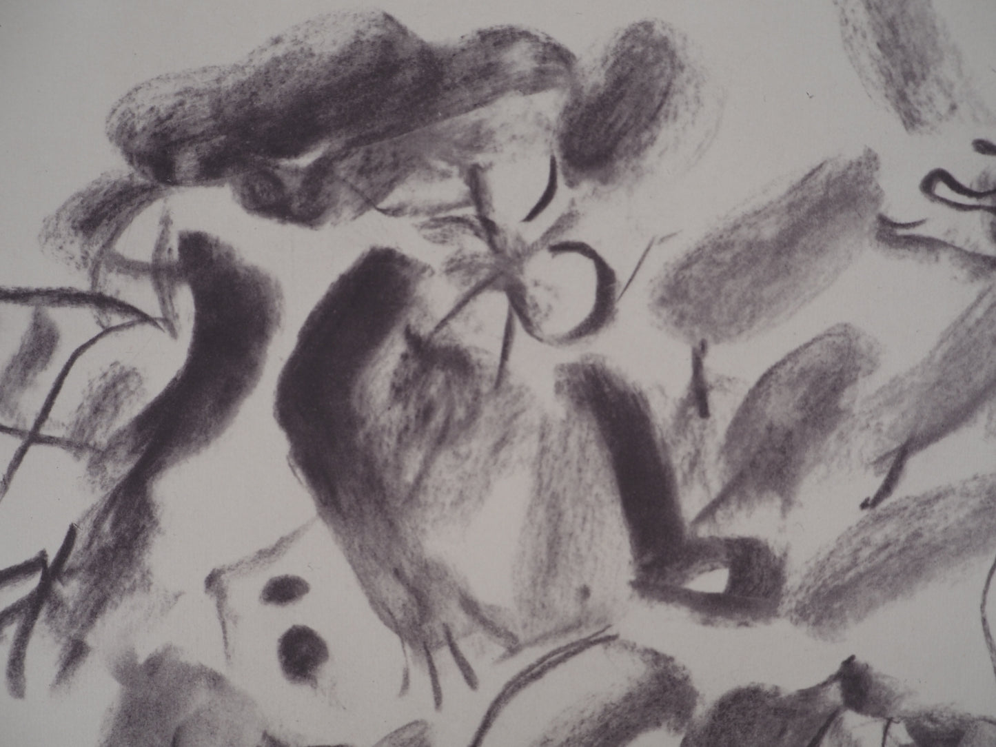 Willem DE KOONING : Danse fauve - Lithographie signée