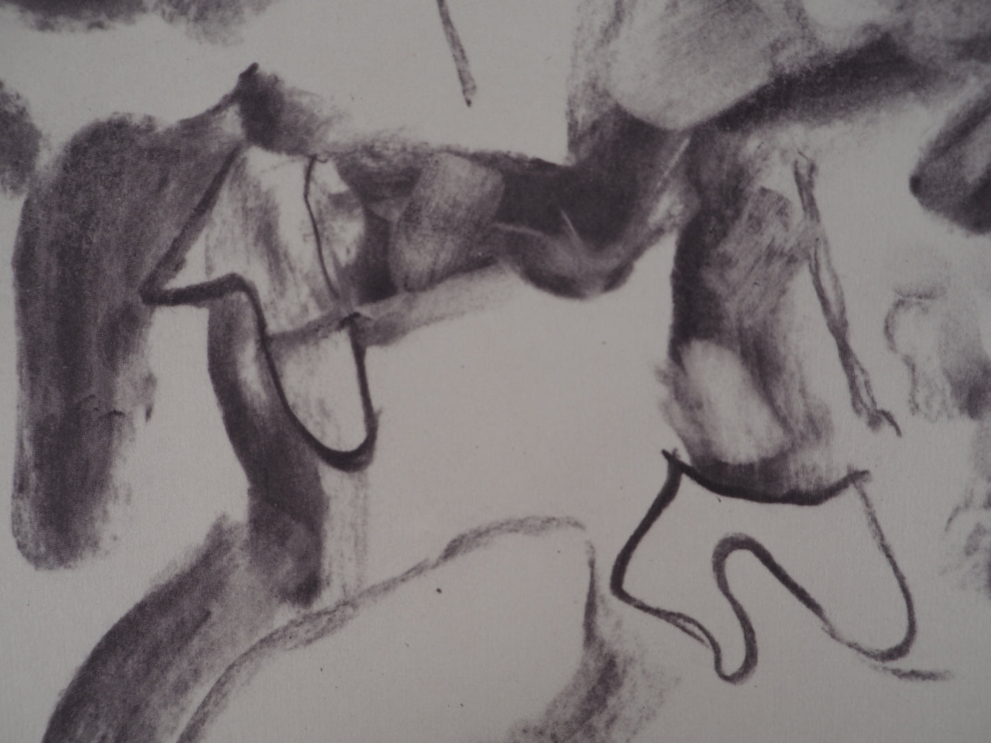 Willem DE KOONING : Danse fauve - Lithographie signée