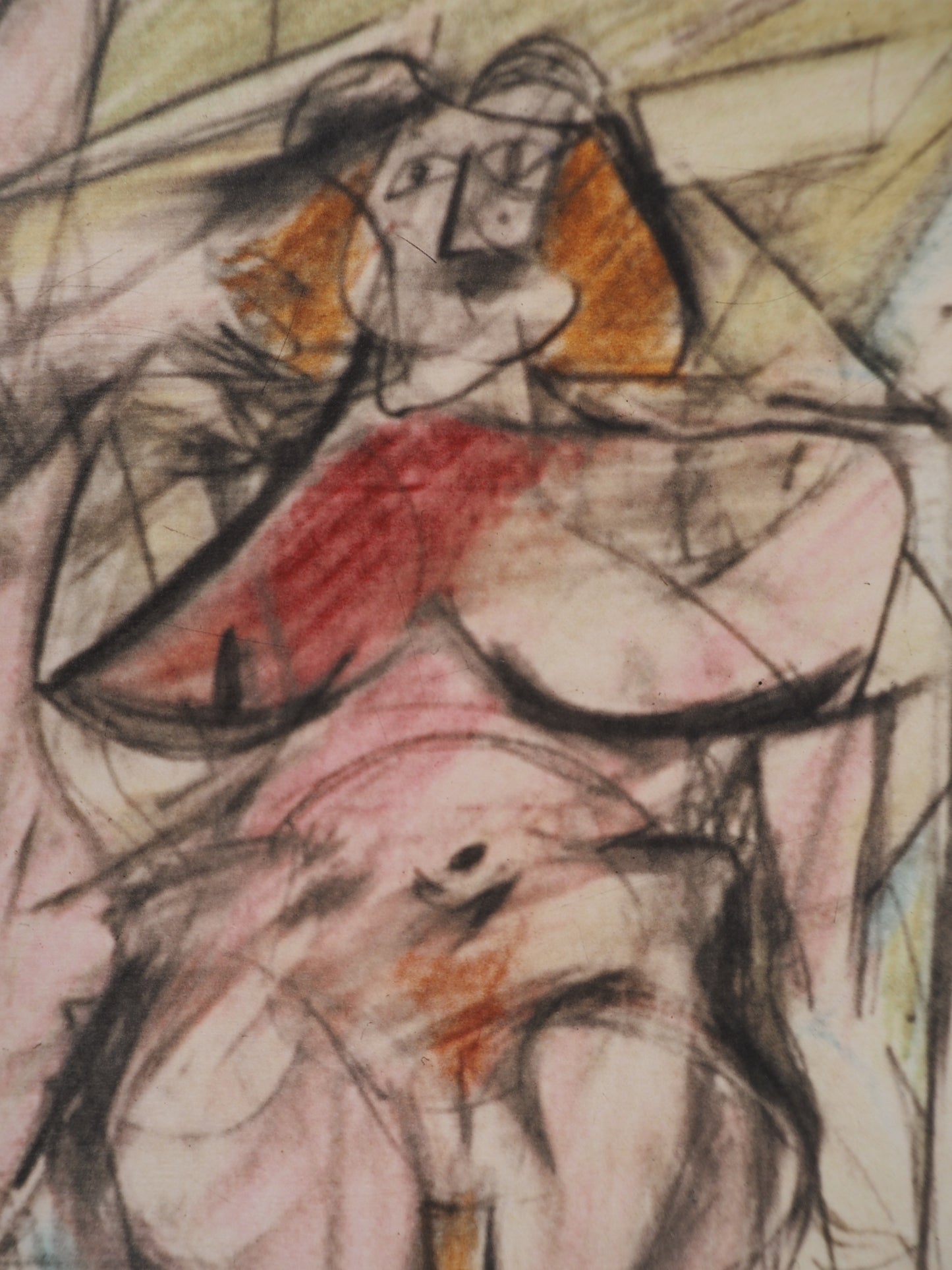Willem DE KOONING : Deux femmes sauvages - Lithographie signée
