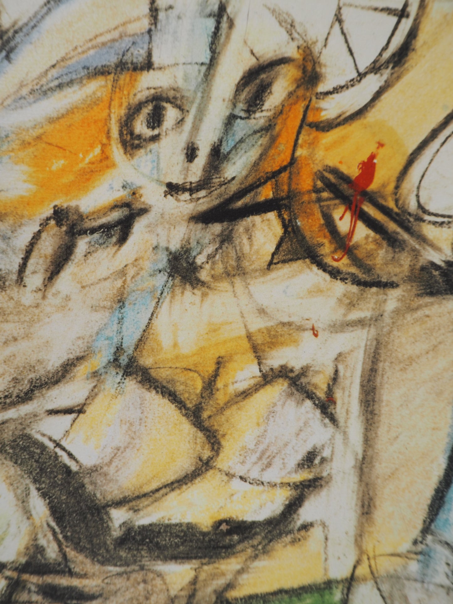 Willem DE KOONING : Modèle assis - Lithographie signée