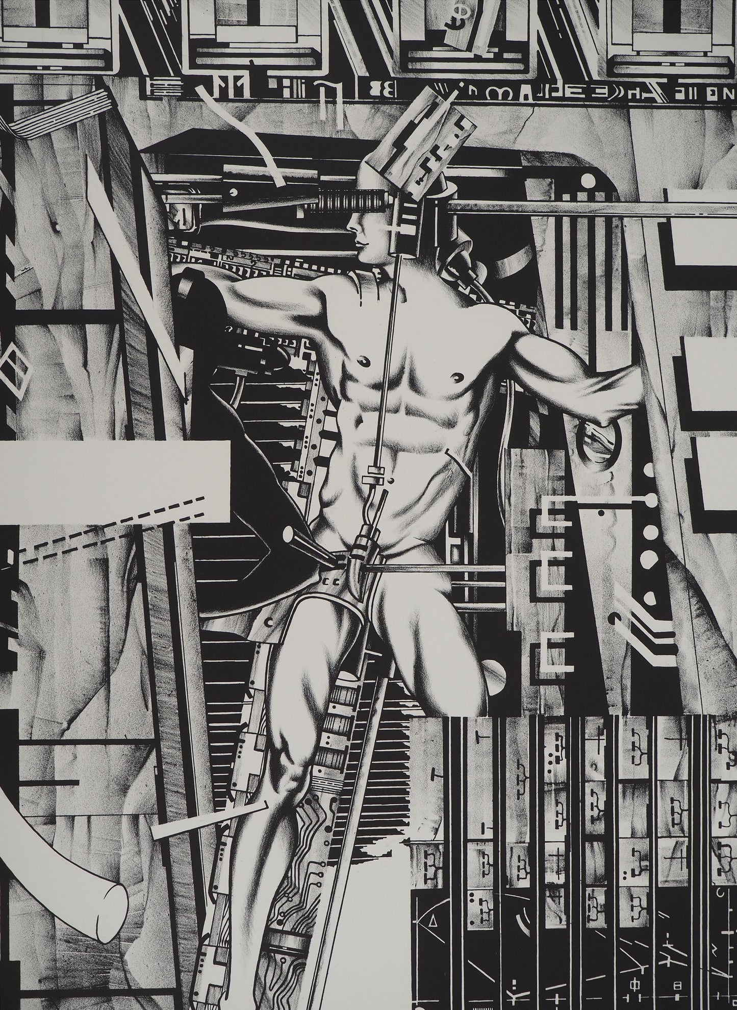 Francisco MELO : Metropolis - Lithographie originale signée