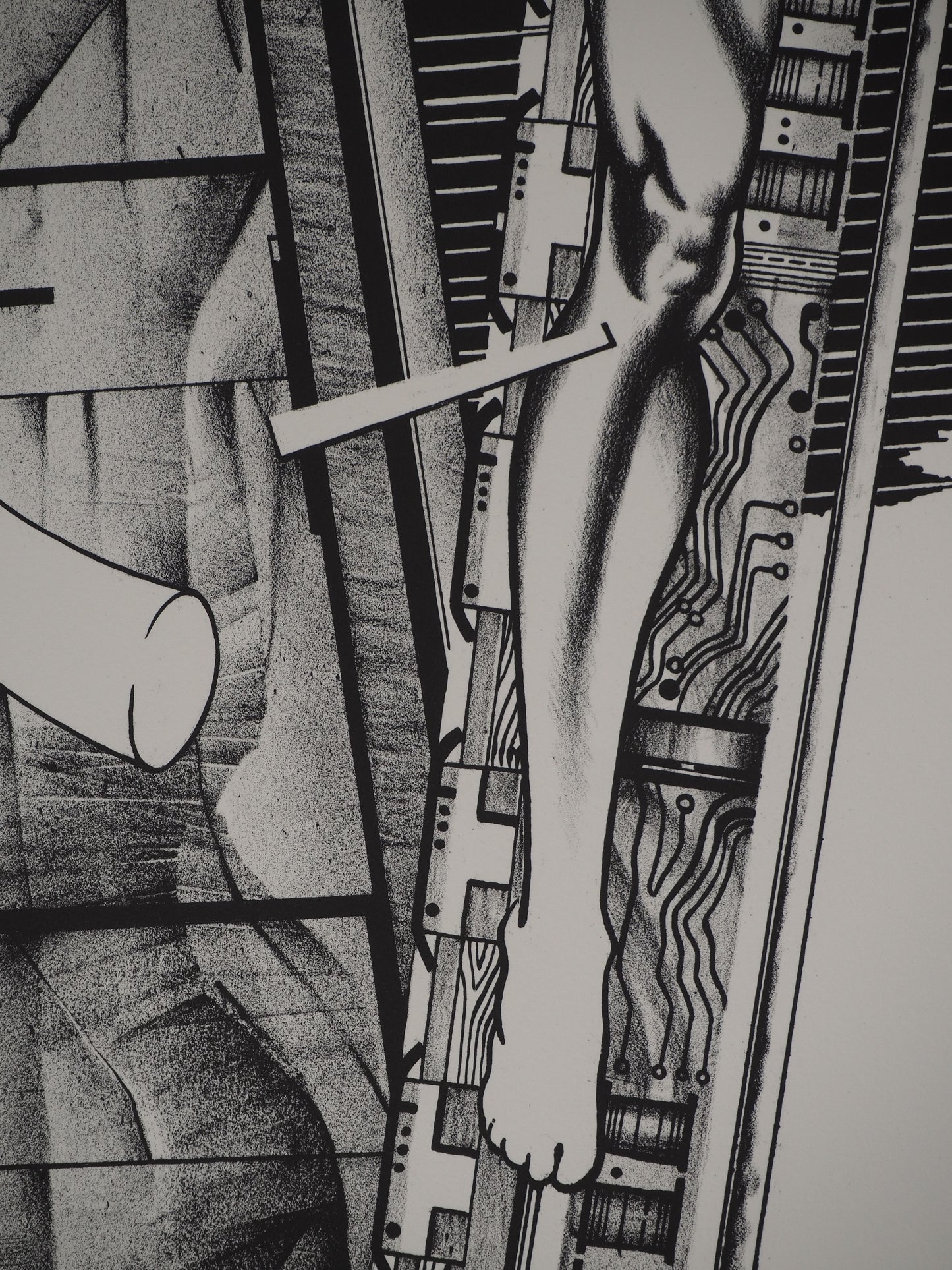 Francisco MELO : Metropolis - Lithographie originale signée