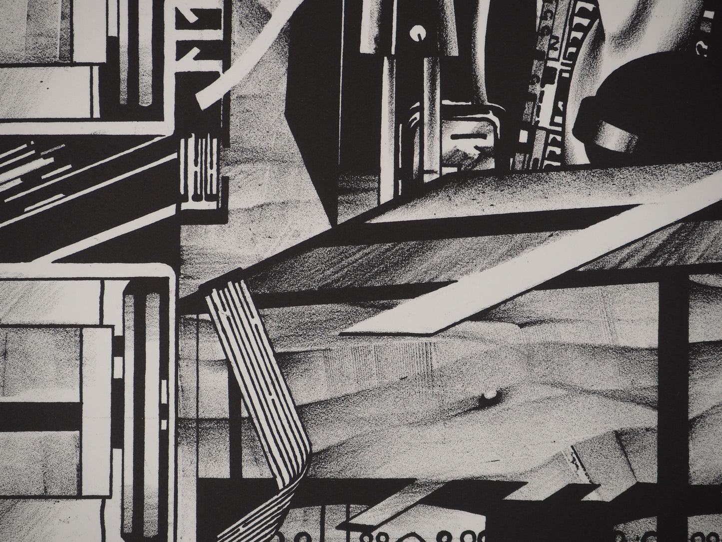Francisco MELO : Metropolis - Lithographie originale signée