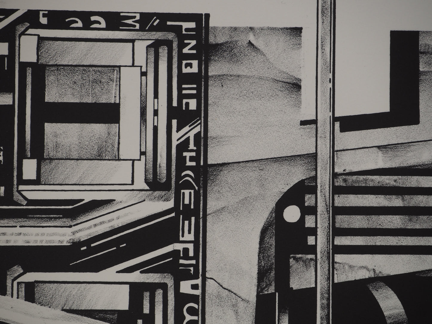 Francisco MELO : Metropolis - Lithographie originale signée