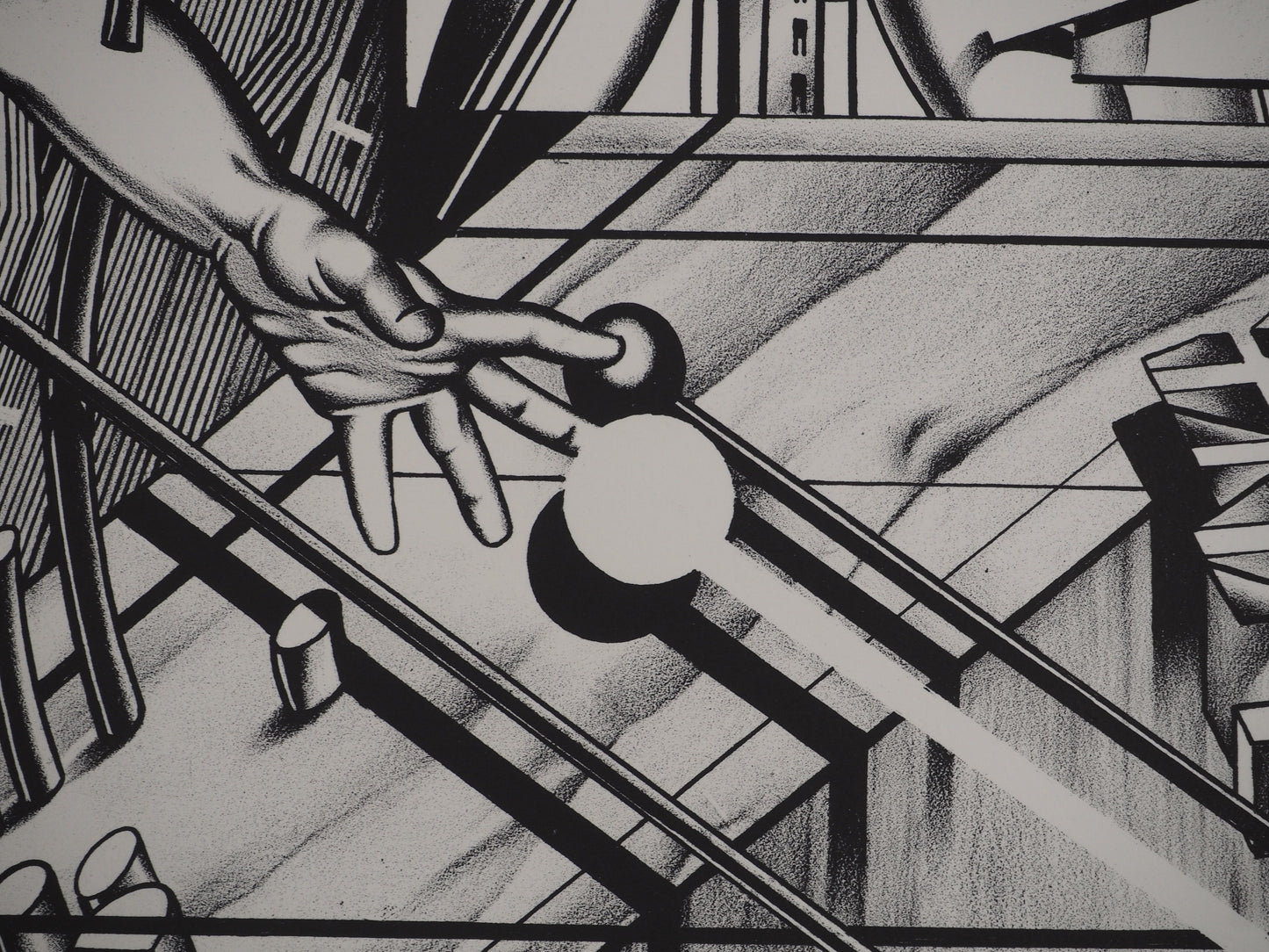 Francisco MELO : Surhomme - Lithographie originale signée