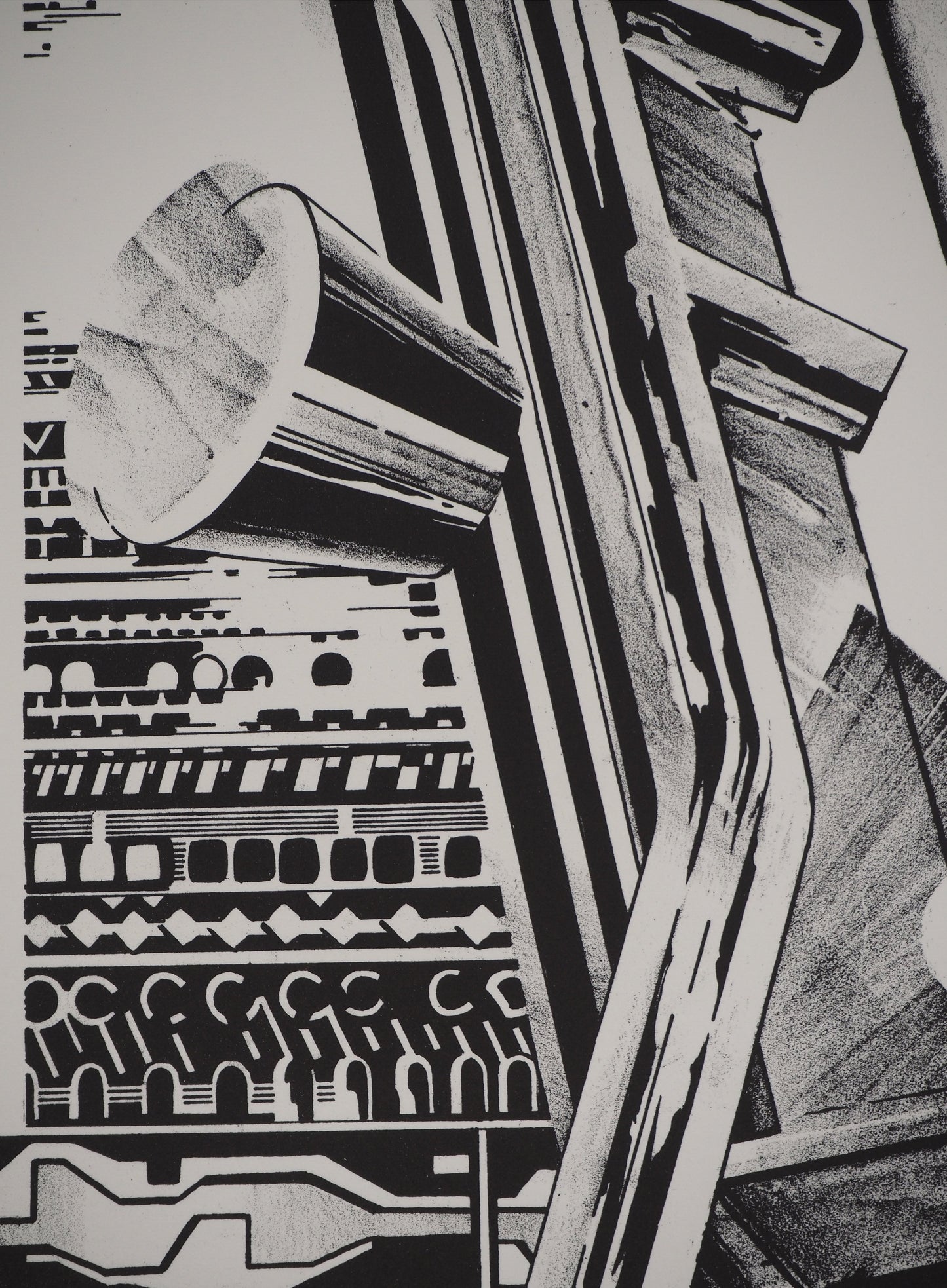 Francisco MELO : Homme du futur - Lithographie originale signée
