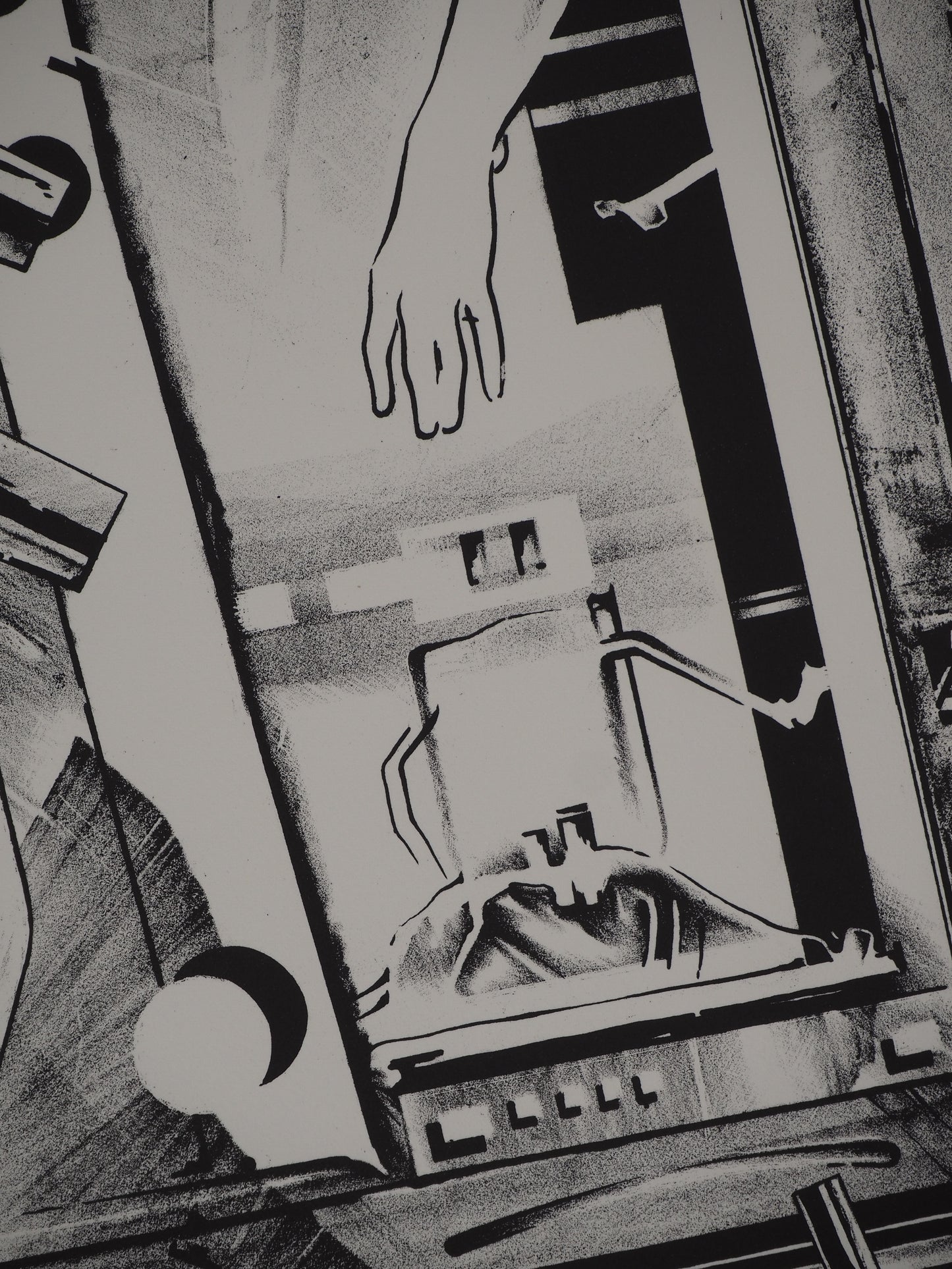 Francisco MELO : Homme du futur - Lithographie originale signée