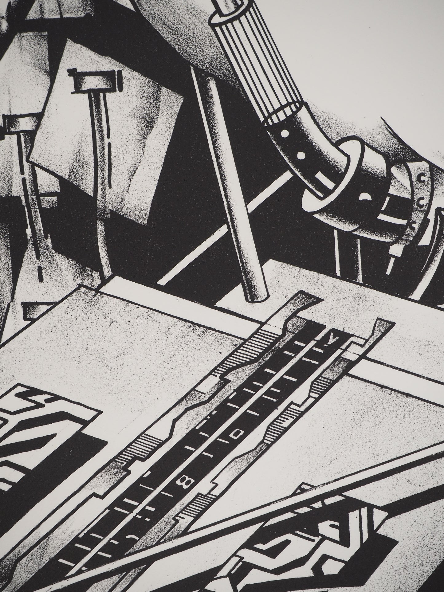 Francisco MELO : Couple de Cyborgs - Lithographie originale signée