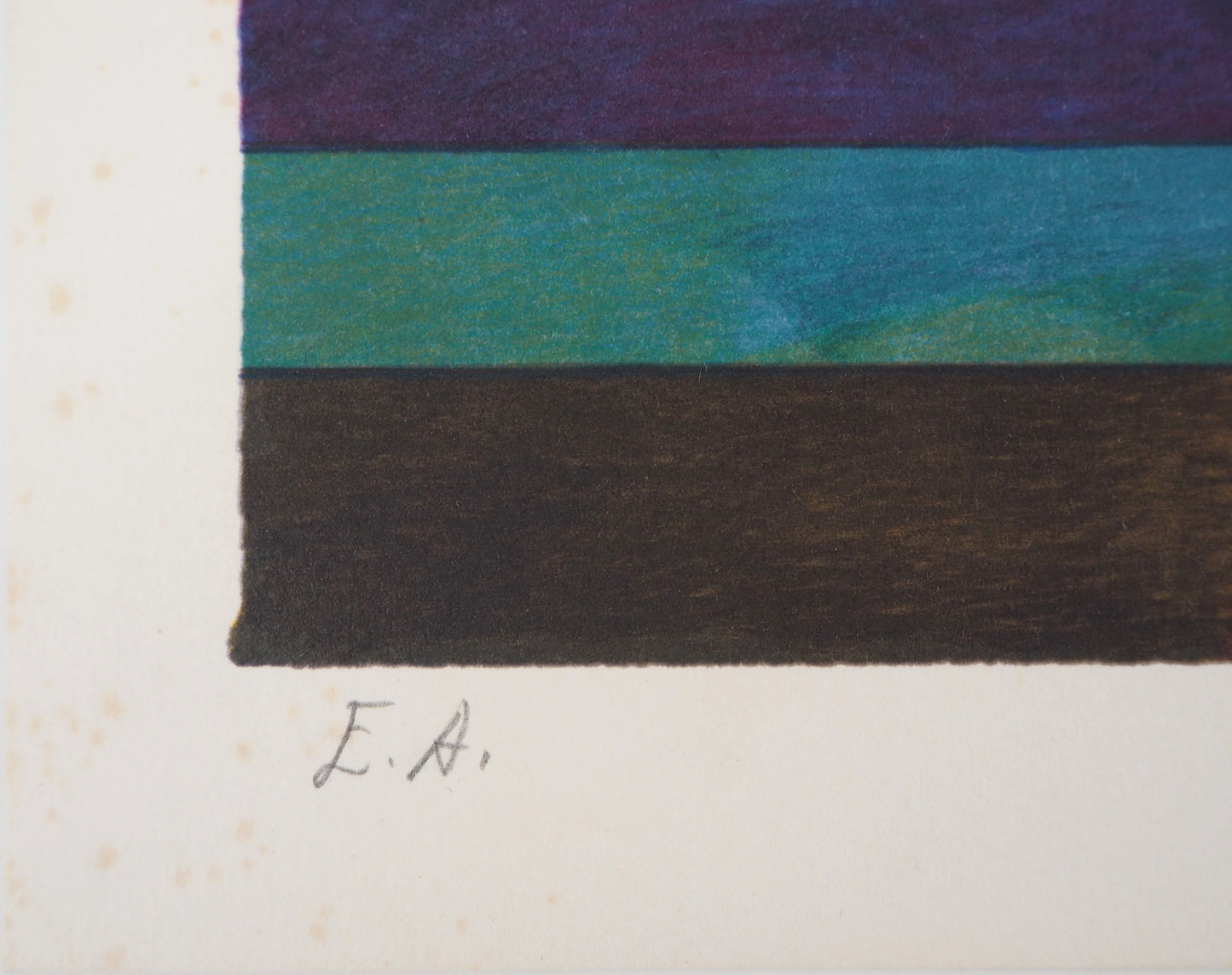 Pierre GARCIA FONS : Arbre fleuri - Lithographie originale signée
