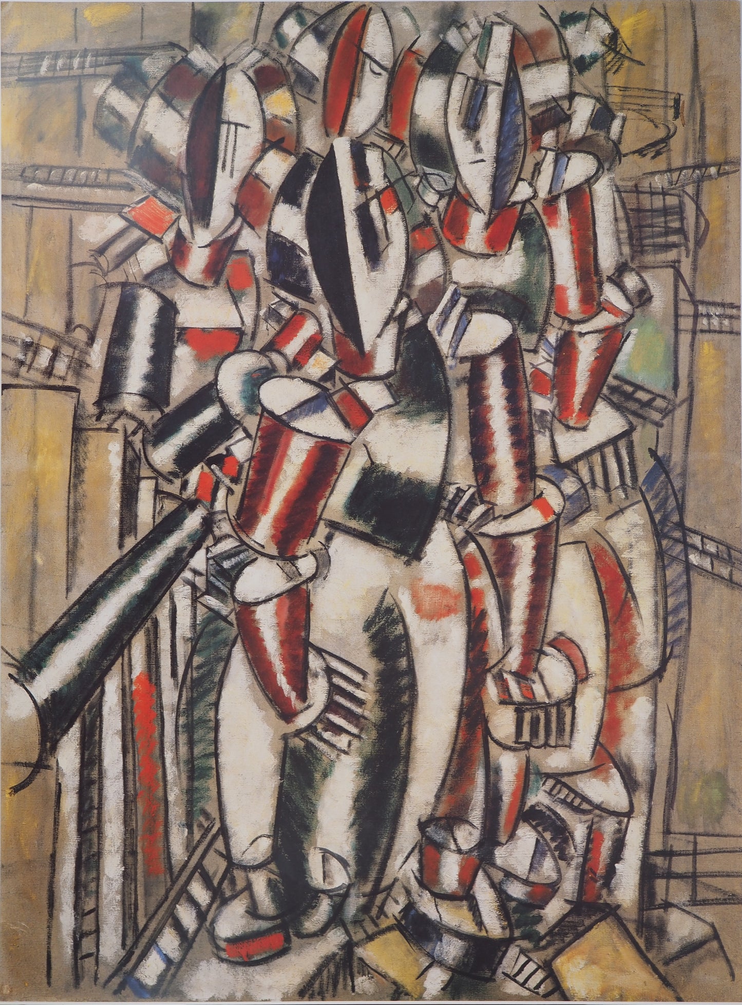 Fernand LEGER : Retrospective - Affiche originale