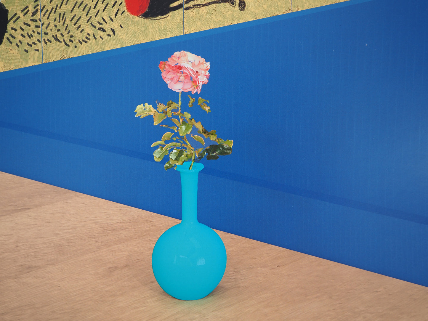 David HOCKNEY : 20 Flowers and Some Bigger Pictures - Affiche originale en couleurs