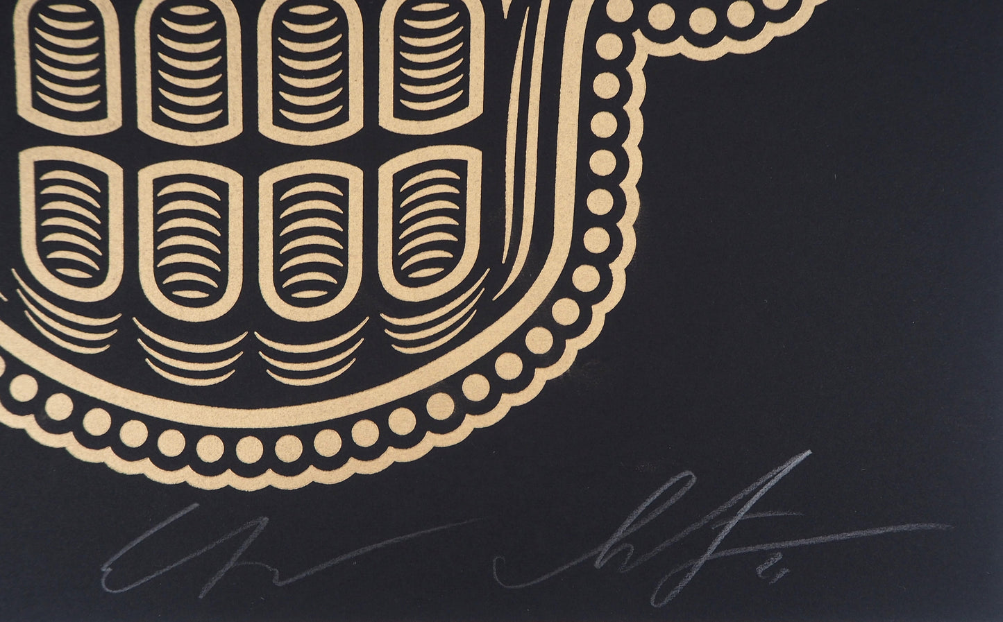 Shepard FAIREY (OBEY) et Ernesto YERENA : Day of the dead Calavera - Letterpress originales signées