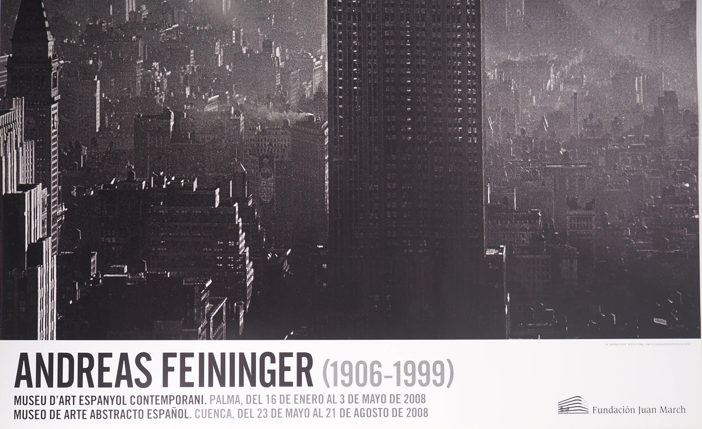 Andreas FEININGER : Empire State Building - Affiche originale