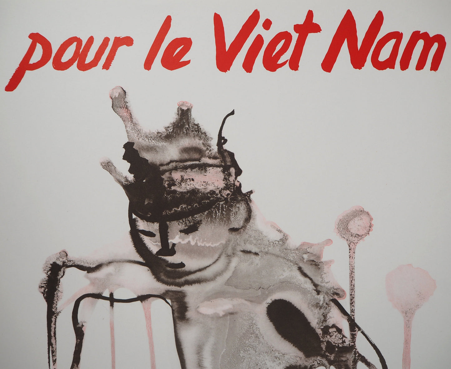 Alexander CALDER : Pour le Vietnam - Lithographie originale signée