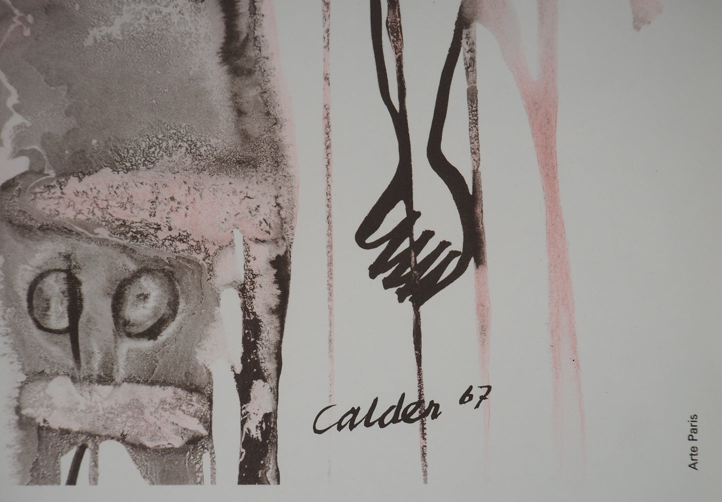 Alexander CALDER : Pour le Vietnam - Lithographie originale signée