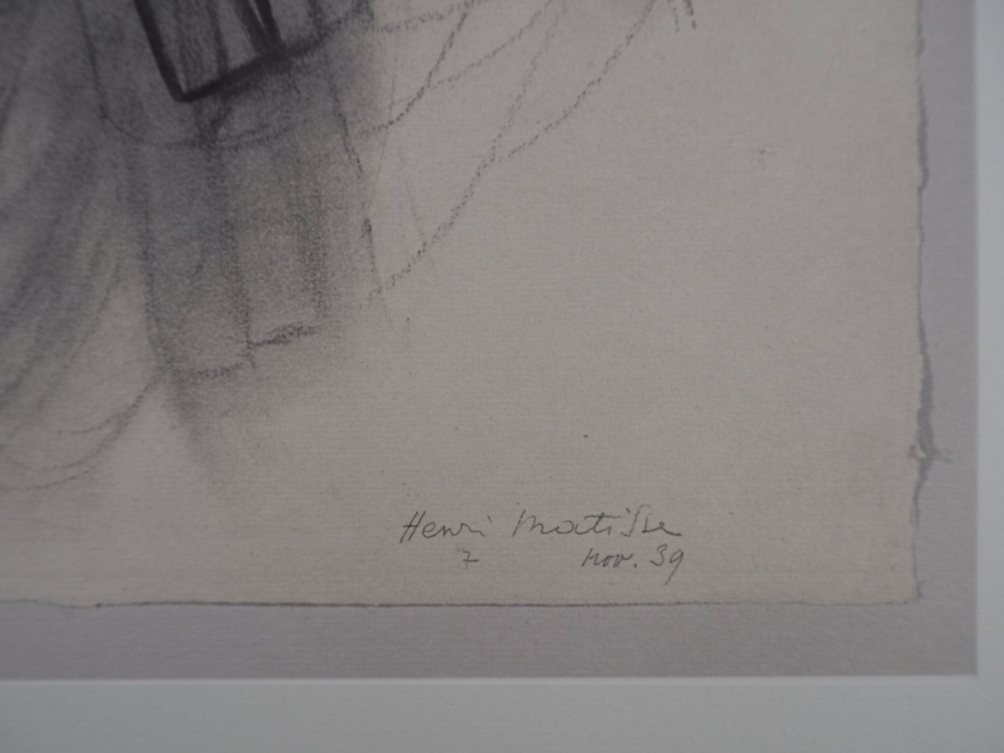 Henri MATISSE : Ballerine assise - Lithographie signée