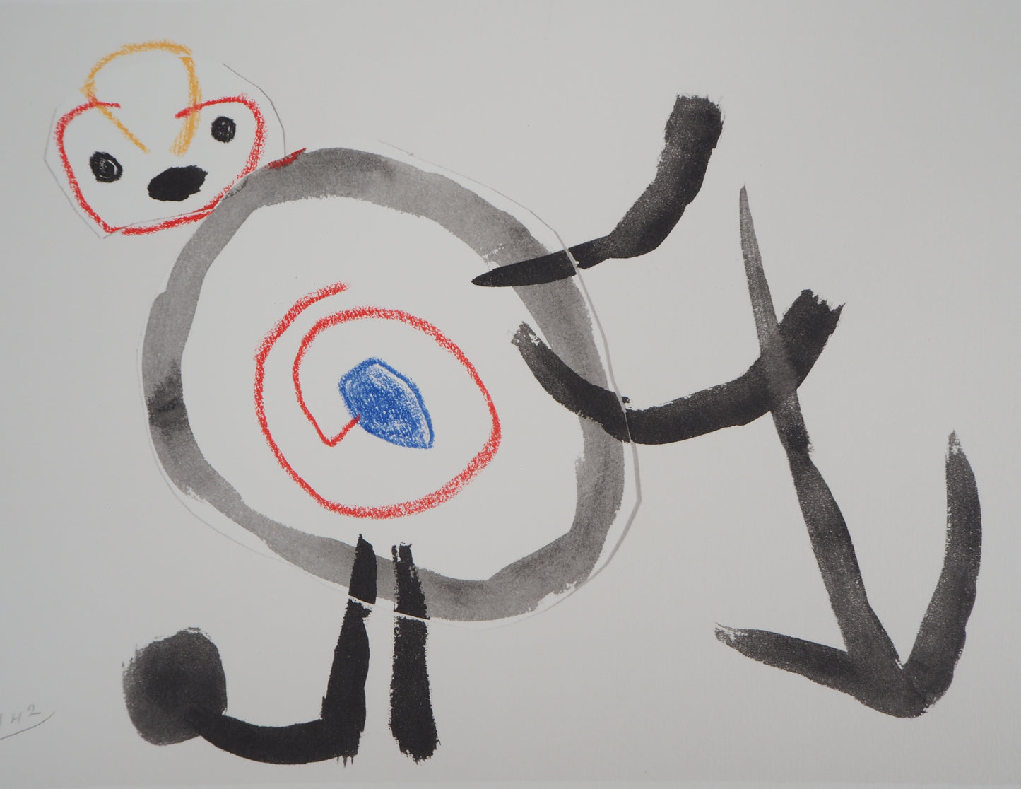 Joan MIRO: Surrealist bird - Signed lithograph
