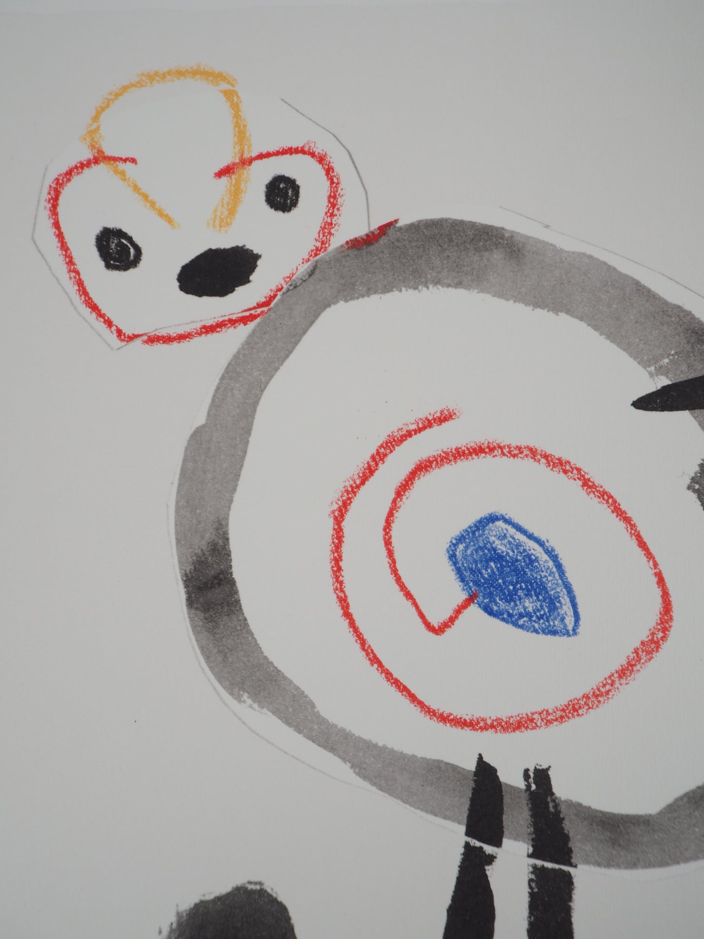 Joan MIRO: Surrealist bird - Signed lithograph