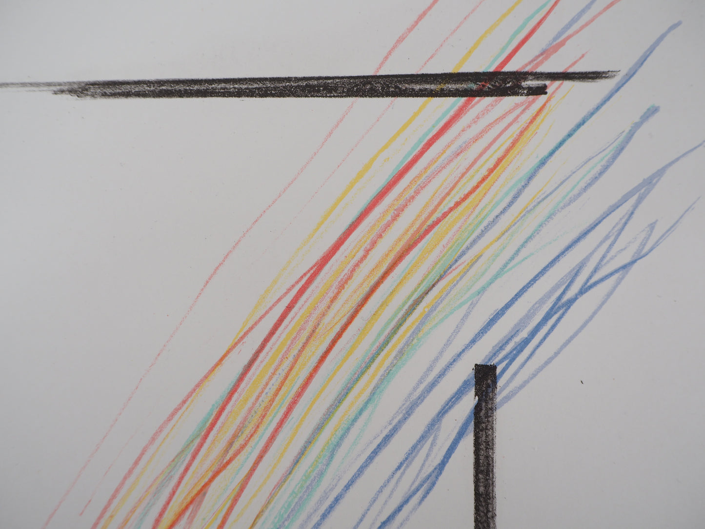 MAN RAY : Invasion de l'espace - Lithographie originale signée