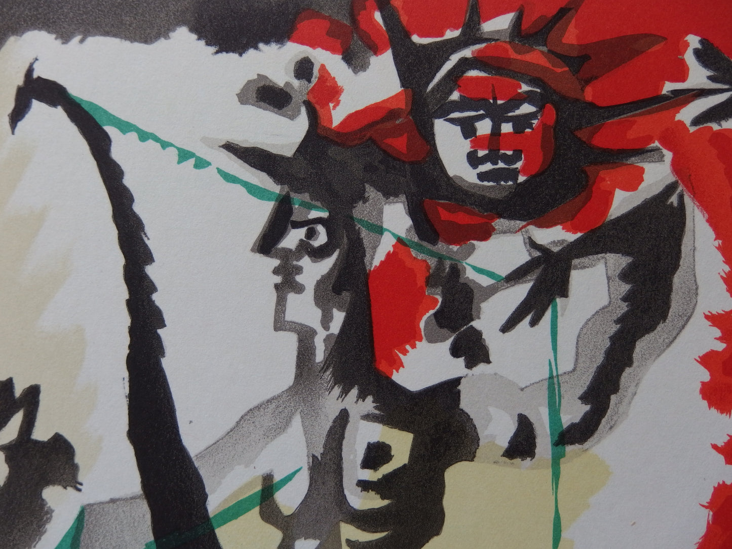 Jean LURCAT : L'Archer - Lithographie originale signée