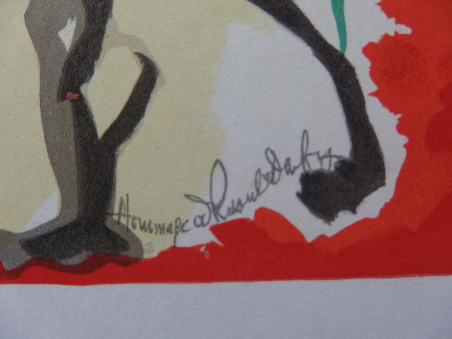Jean LURCAT : L'Archer - Lithographie originale signée