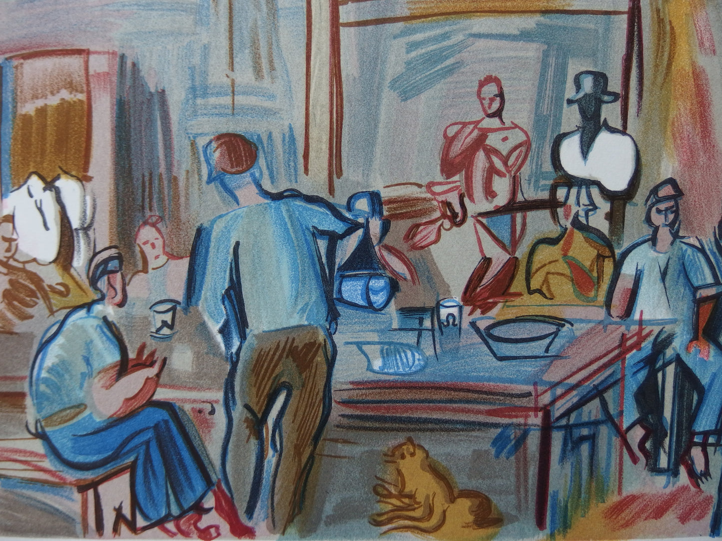 Raoul DUFY : Les Moissonneurs - Lithographie signée