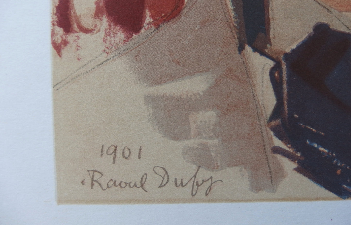 Raoul DUFY : Autoportrait - Lithographie signée