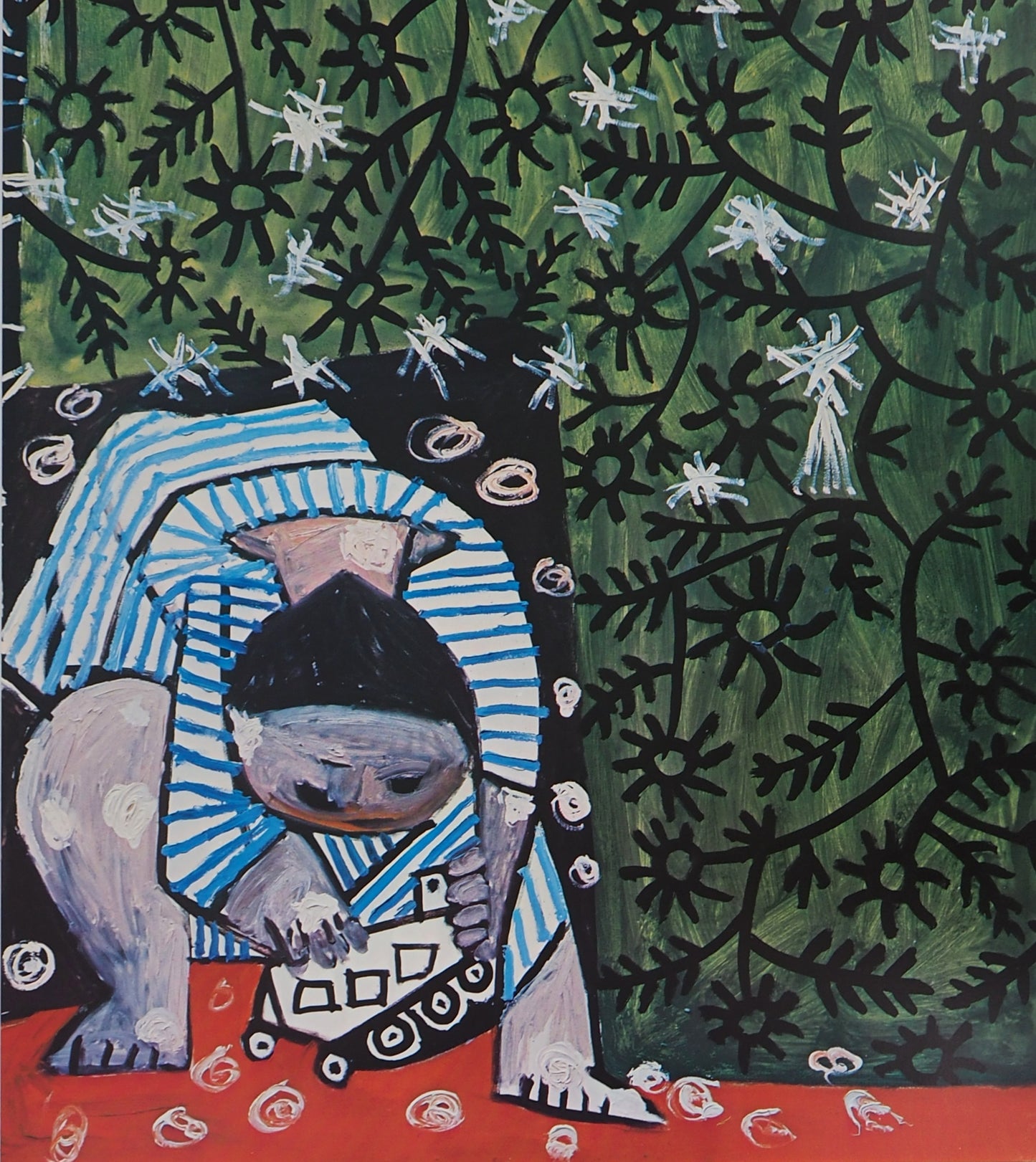 Pablo PICASSO : Claude en marinière - Affiche originale