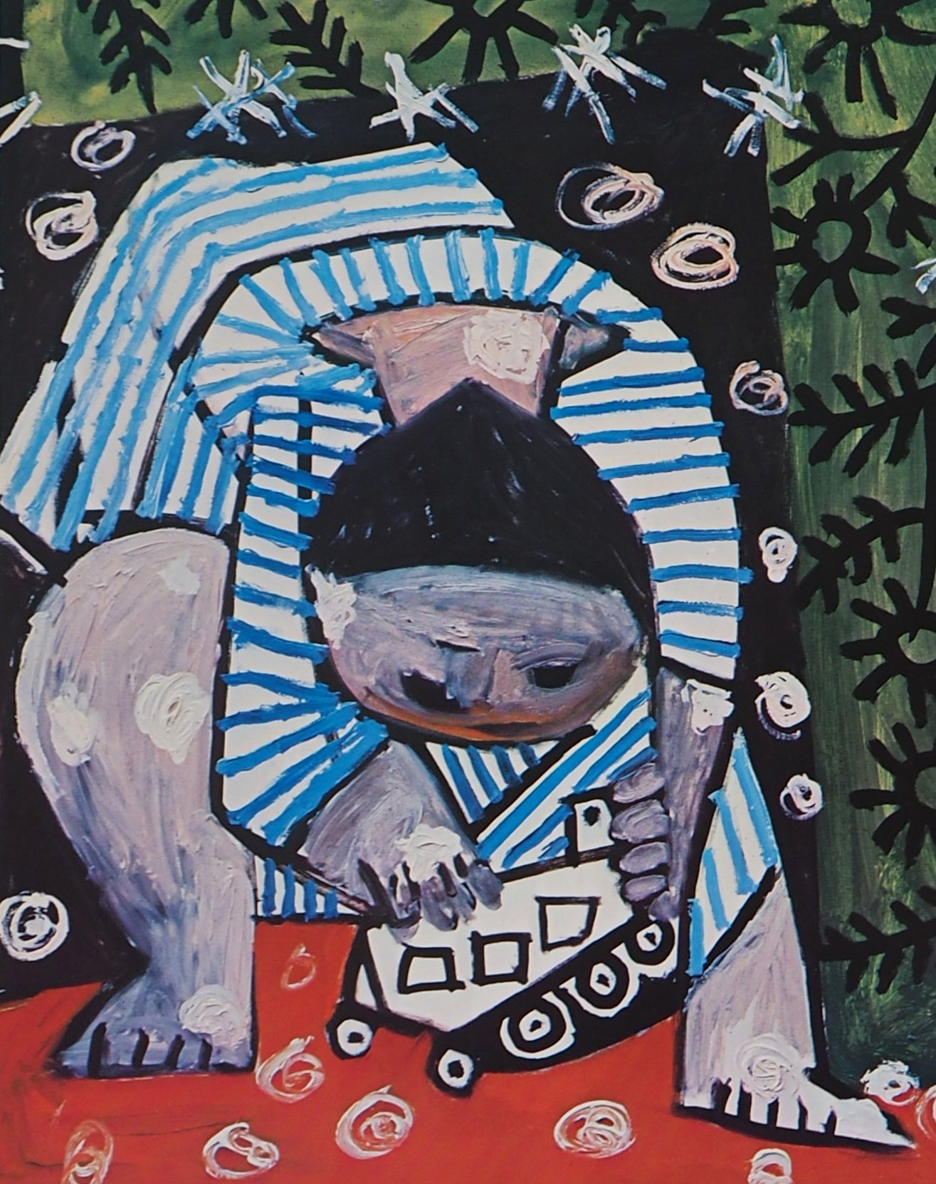 Pablo PICASSO : Claude en marinière - Affiche originale