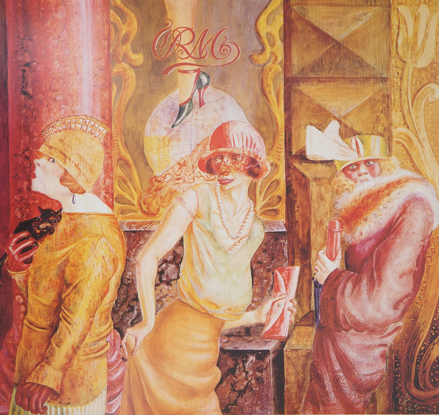 Otto DIX : Metropolis - Affiche originale