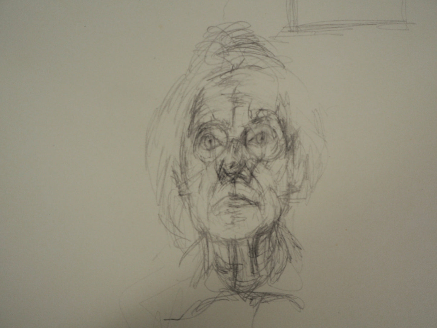 Alberto GIACOMETTI : Portrait de la mère - Lithographie