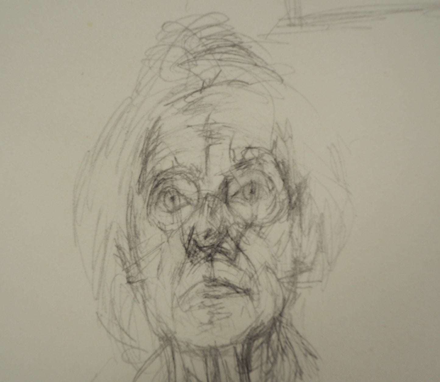 Alberto GIACOMETTI : Portrait de la mère - Lithographie