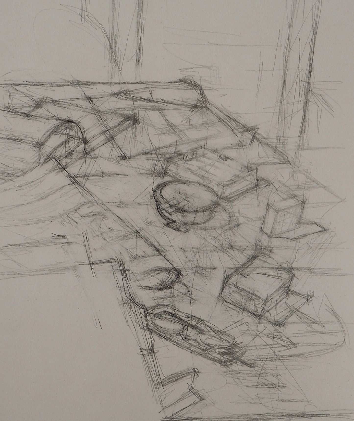 Alberto GIACOMETTI : Nature morte - Lithographie signée