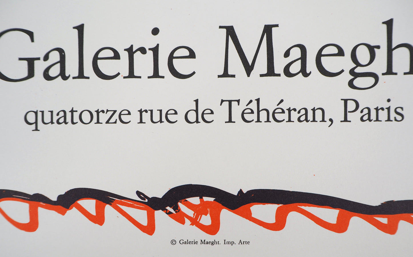 Pierre ALECHINSKY : Exposition 1980 - Lithographie originale