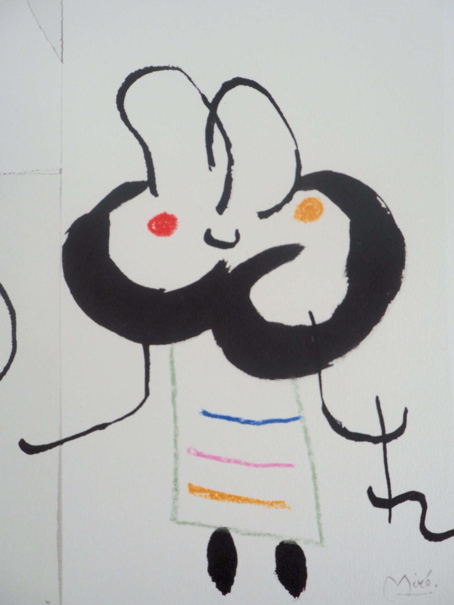 Joan MIRO: The child and the bird - Signed lithograph