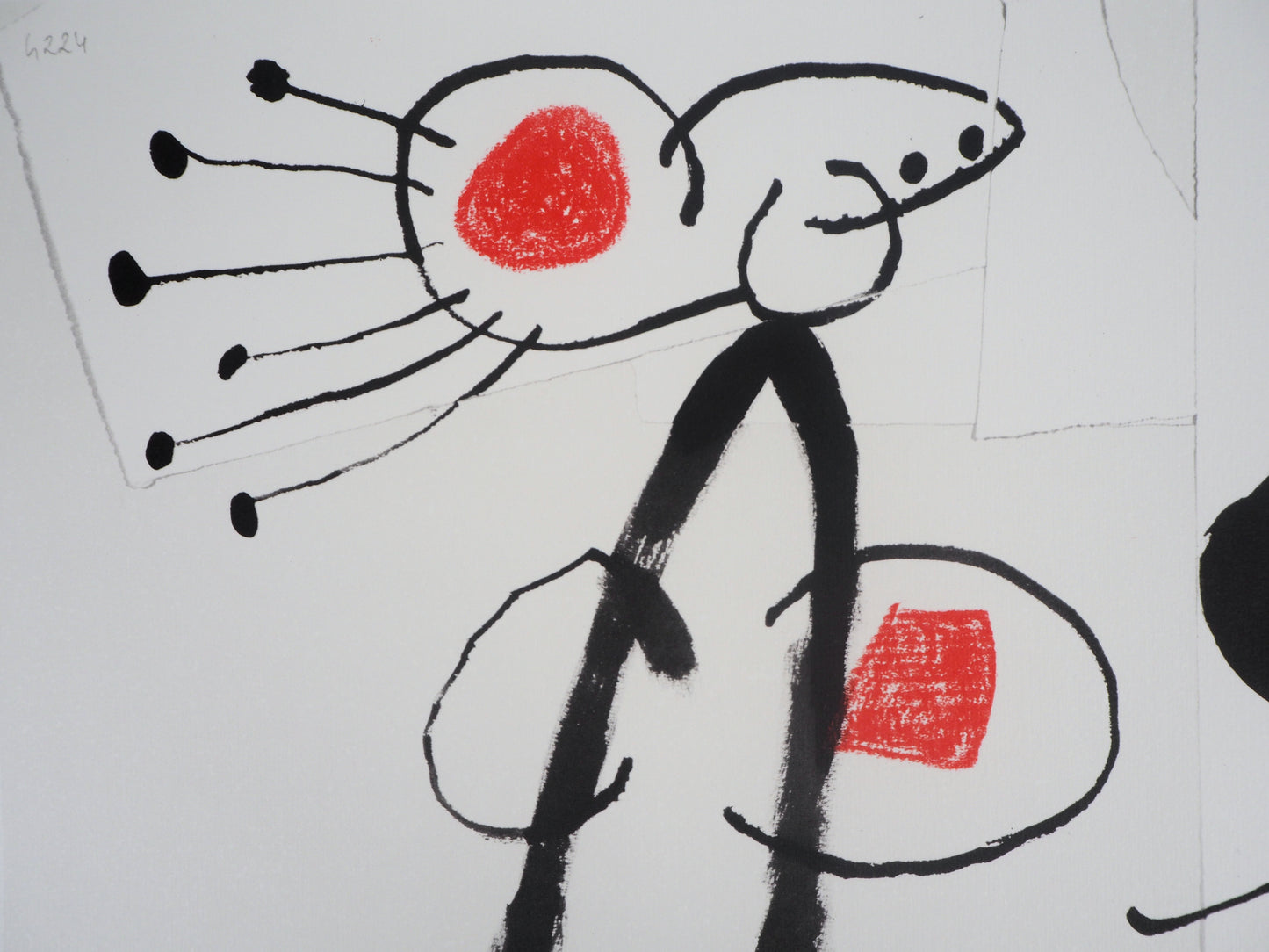 Joan MIRO: The child and the bird - Signed lithograph
